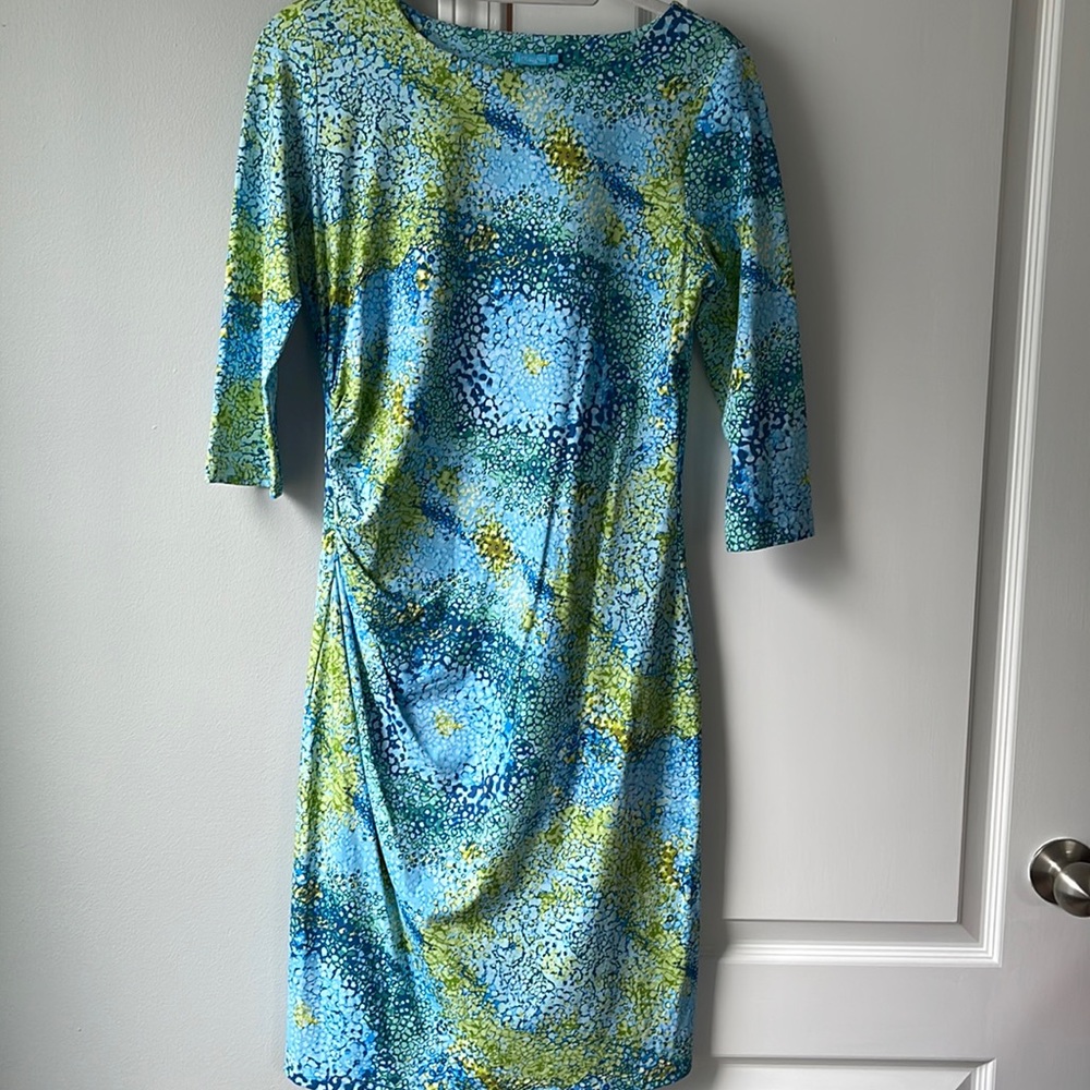 VGUC - J. McLAUGHLIN DRESS. Sz: M.